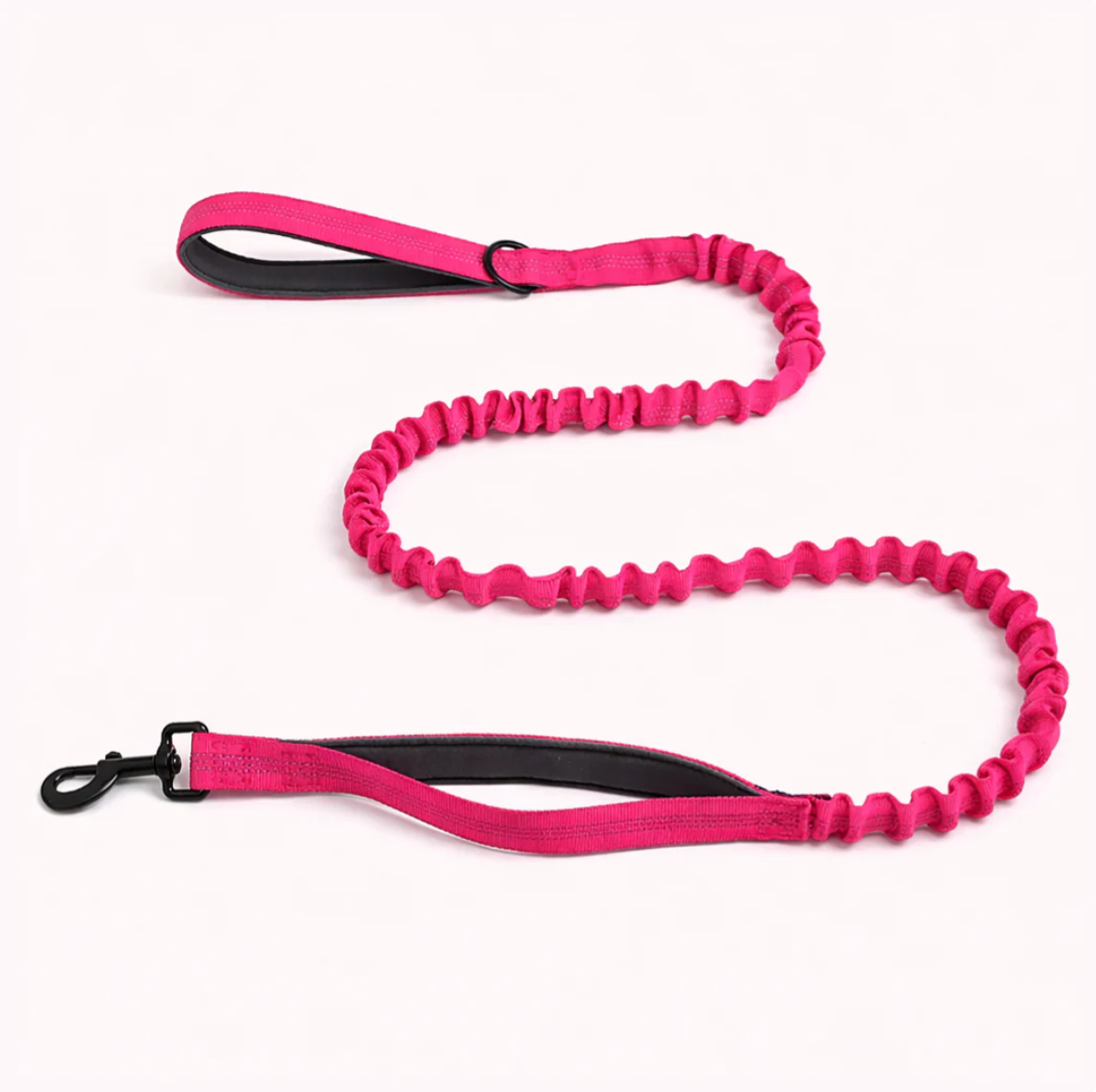 Elastic anti-pull leash
