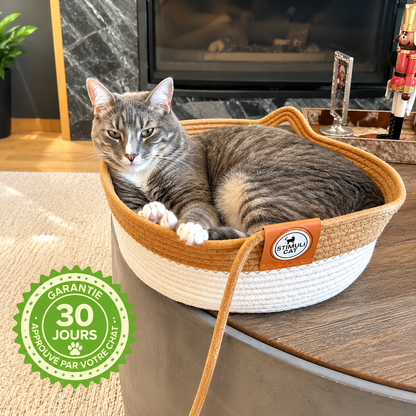 Panier-griffoir Instinct™ en corde naturelle