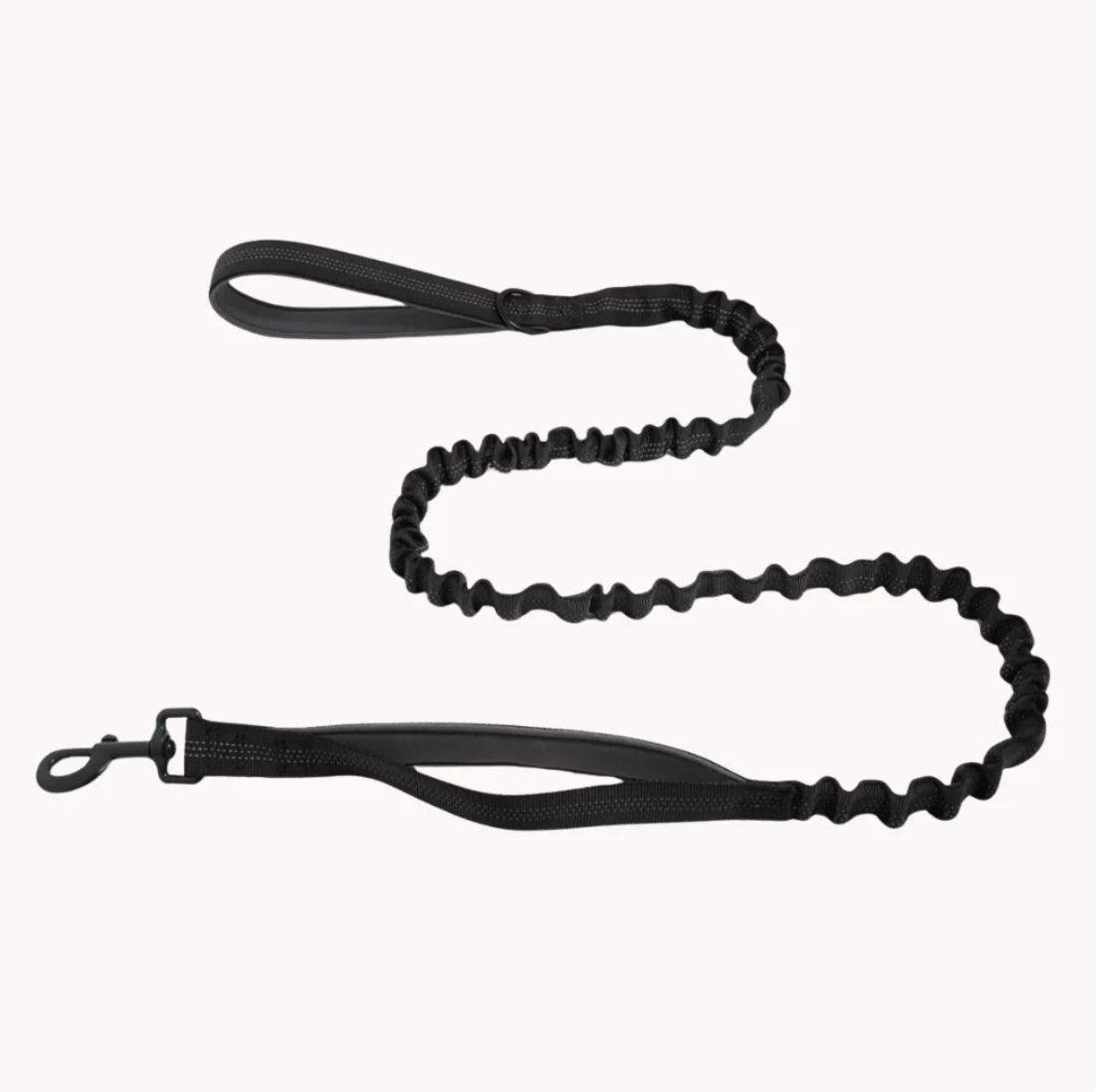 Elastic anti-pull leash