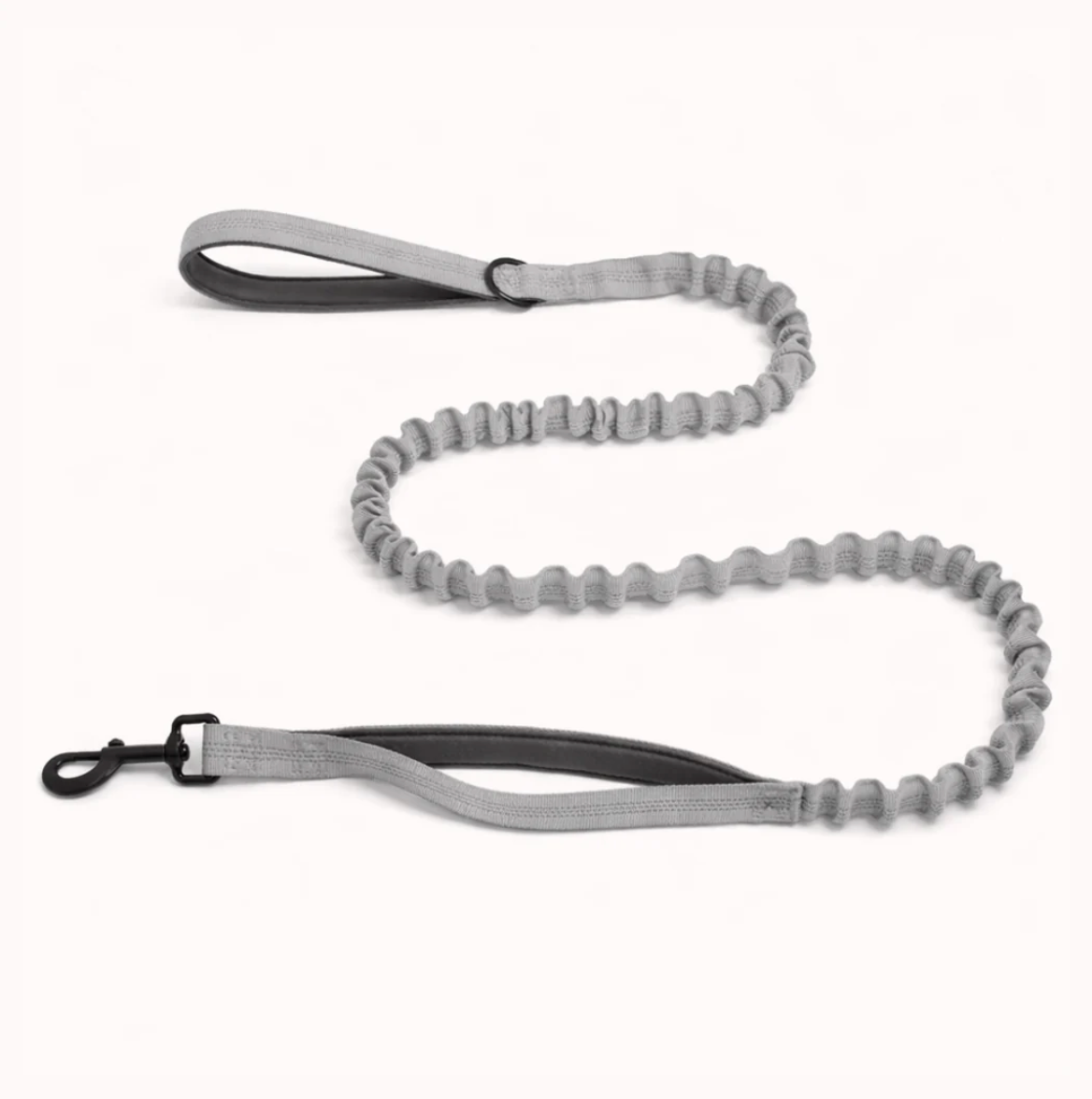 Elastic anti-pull leash