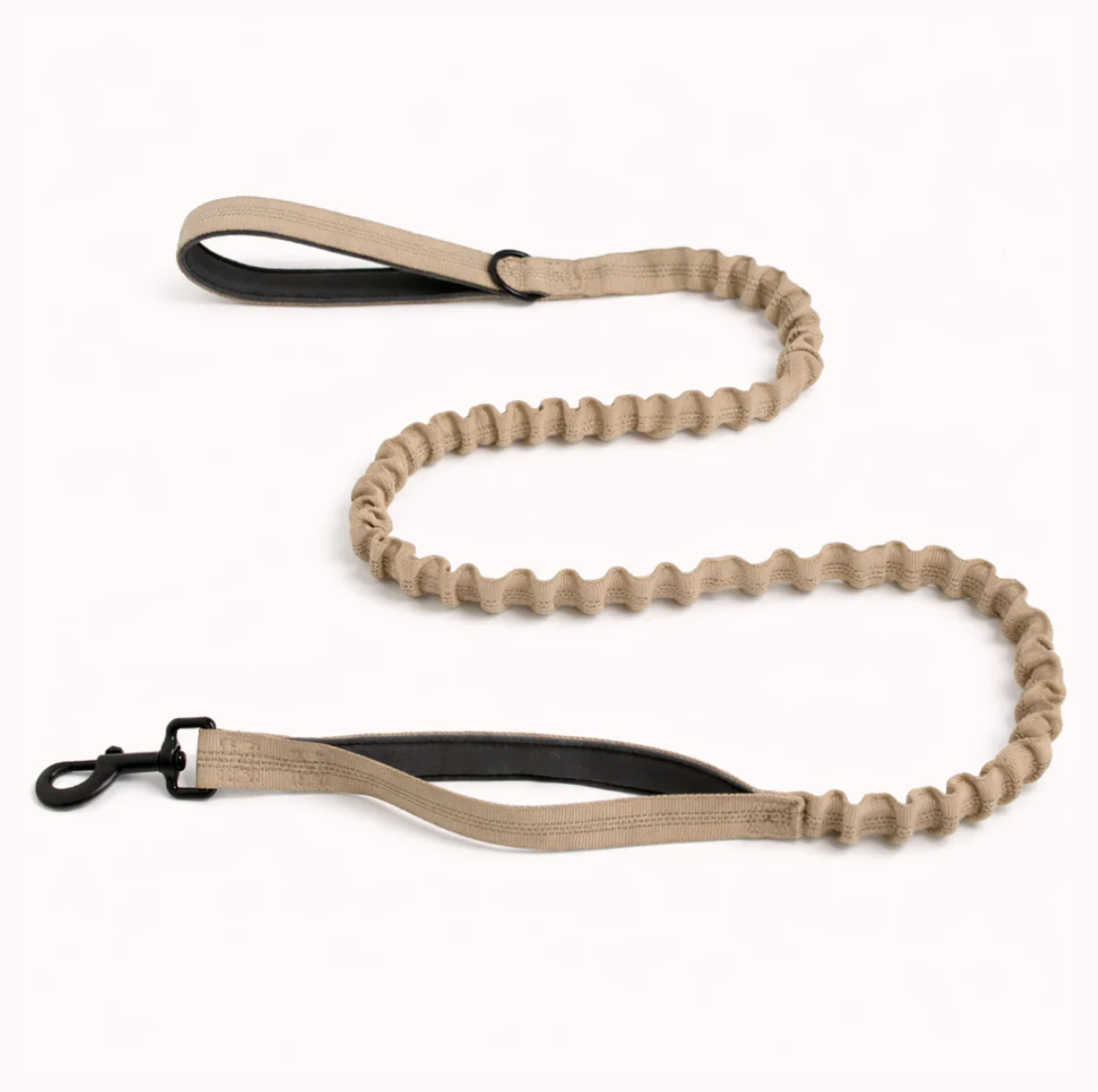 Elastic anti-pull leash