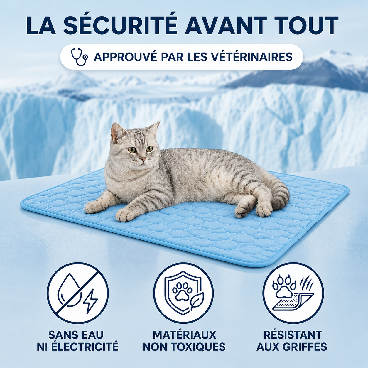 FRESHPET™ — Tapis rafraîchissant pour chats et chiens