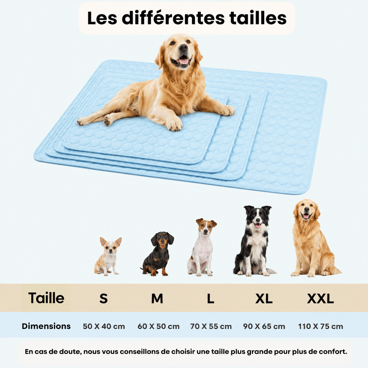 FRESHPET™ — Tapis rafraîchissant pour chiens
