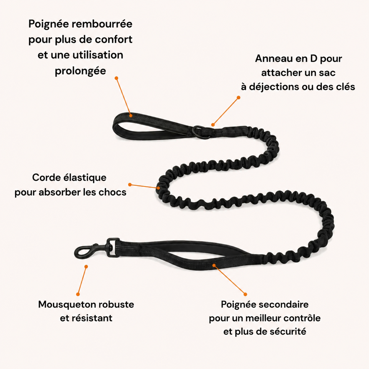 No-pull dog harness
