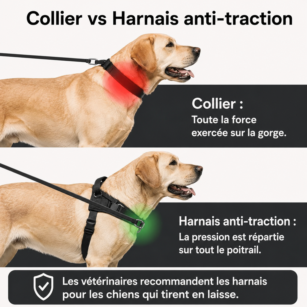 No-pull dog harness