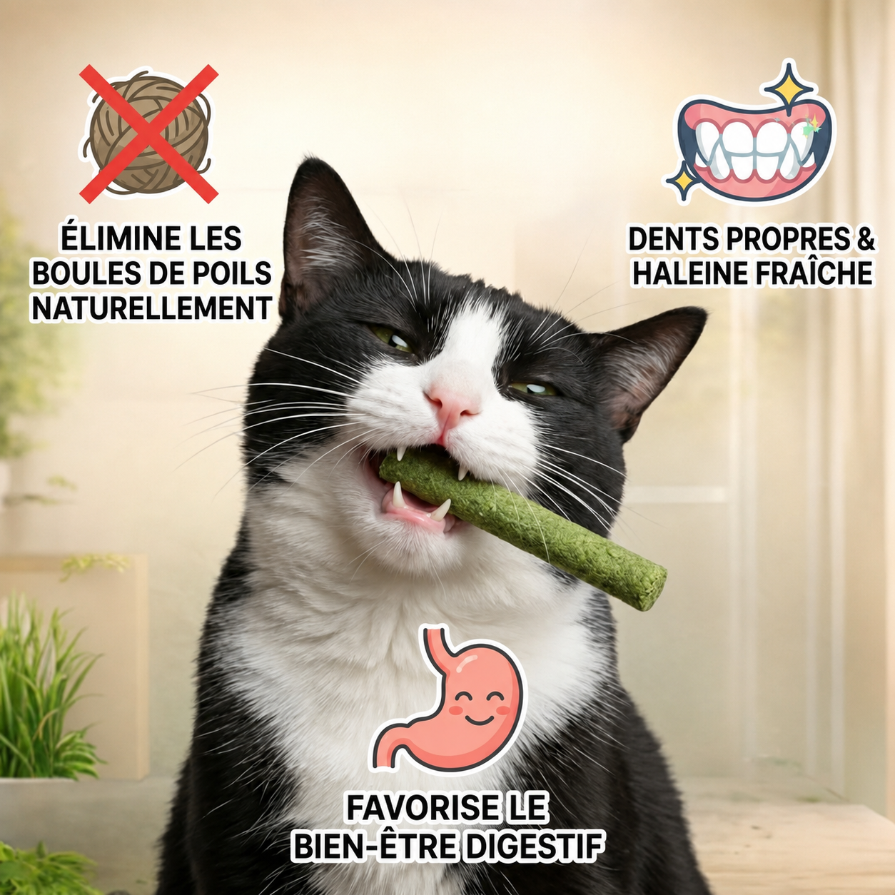 Cat Grass Chew Sticks
