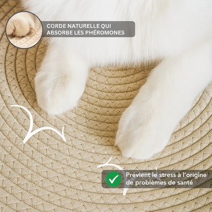 Panier-griffoir Instinct™ en corde naturelle