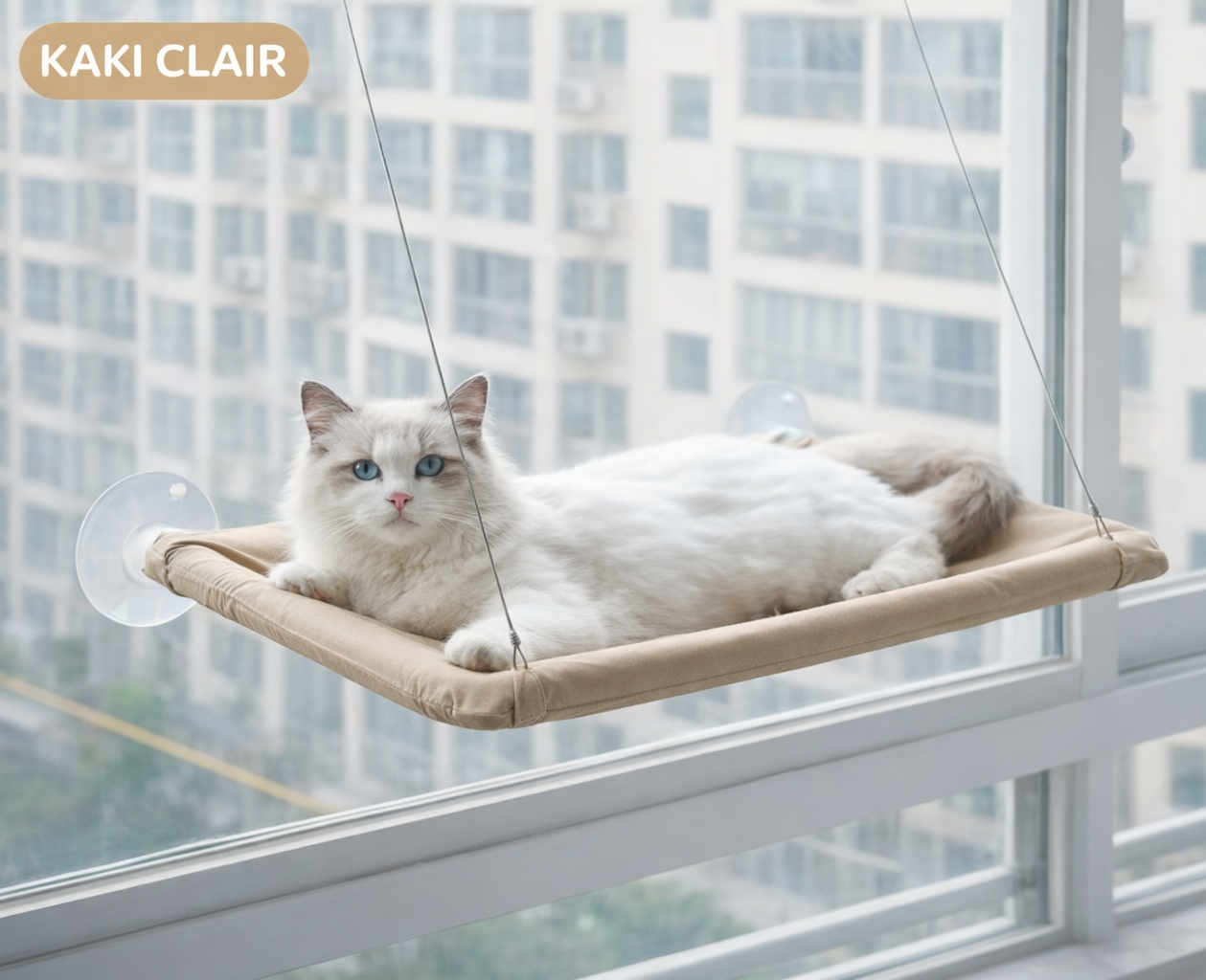 Hamac de fenêtre pour chat