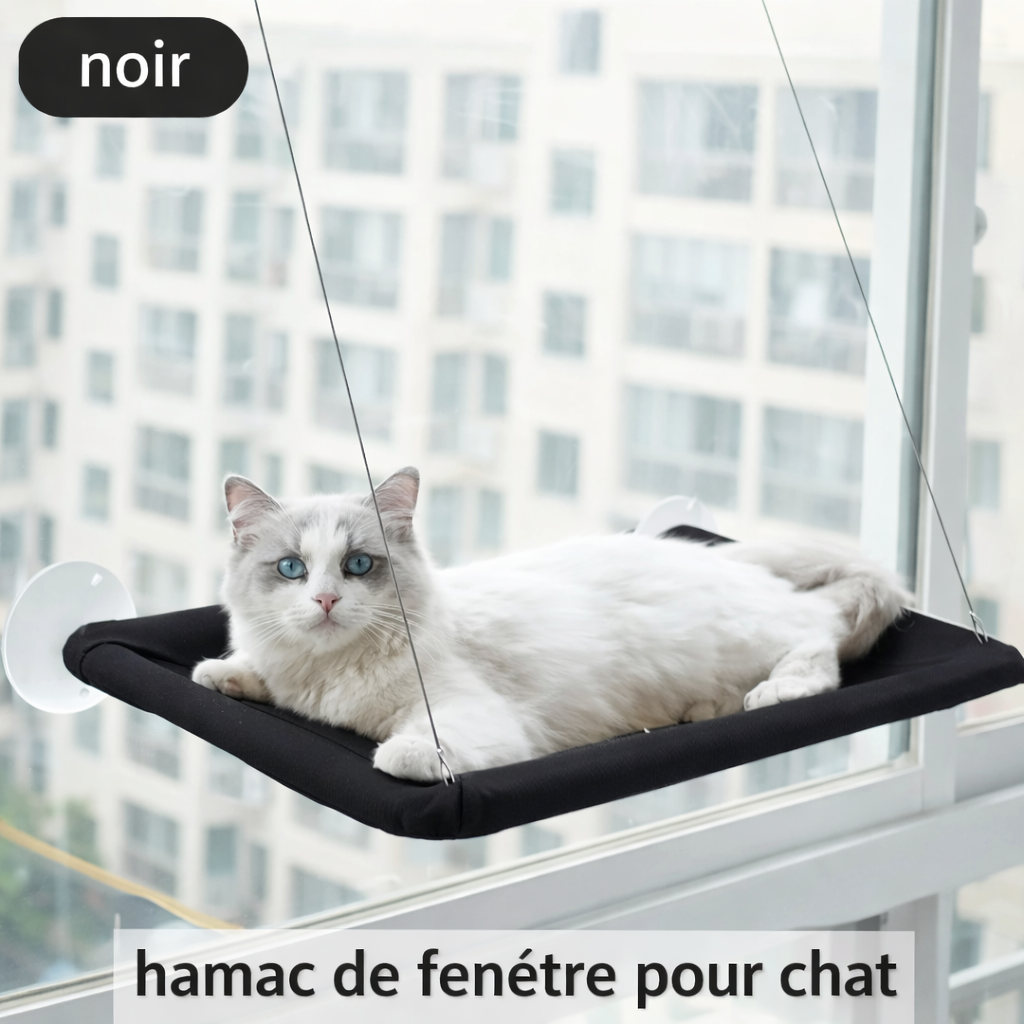 Hamac de fenêtre pour chat
