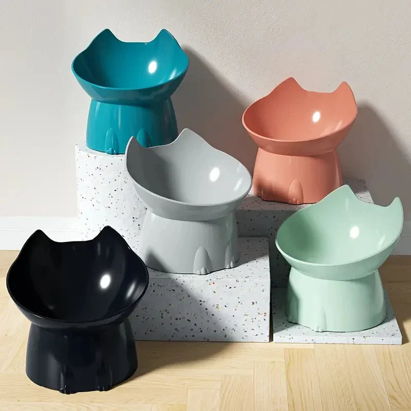 Gamelle surélevée anti-bascule pour chat
