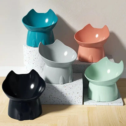Gamelle surélevée anti-bascule pour chat