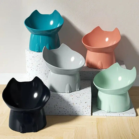 Gamelle surélevée anti-bascule pour chat