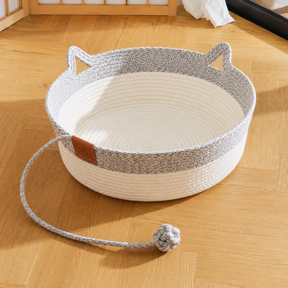 Panier-griffoir Instinct™ en corde naturelle