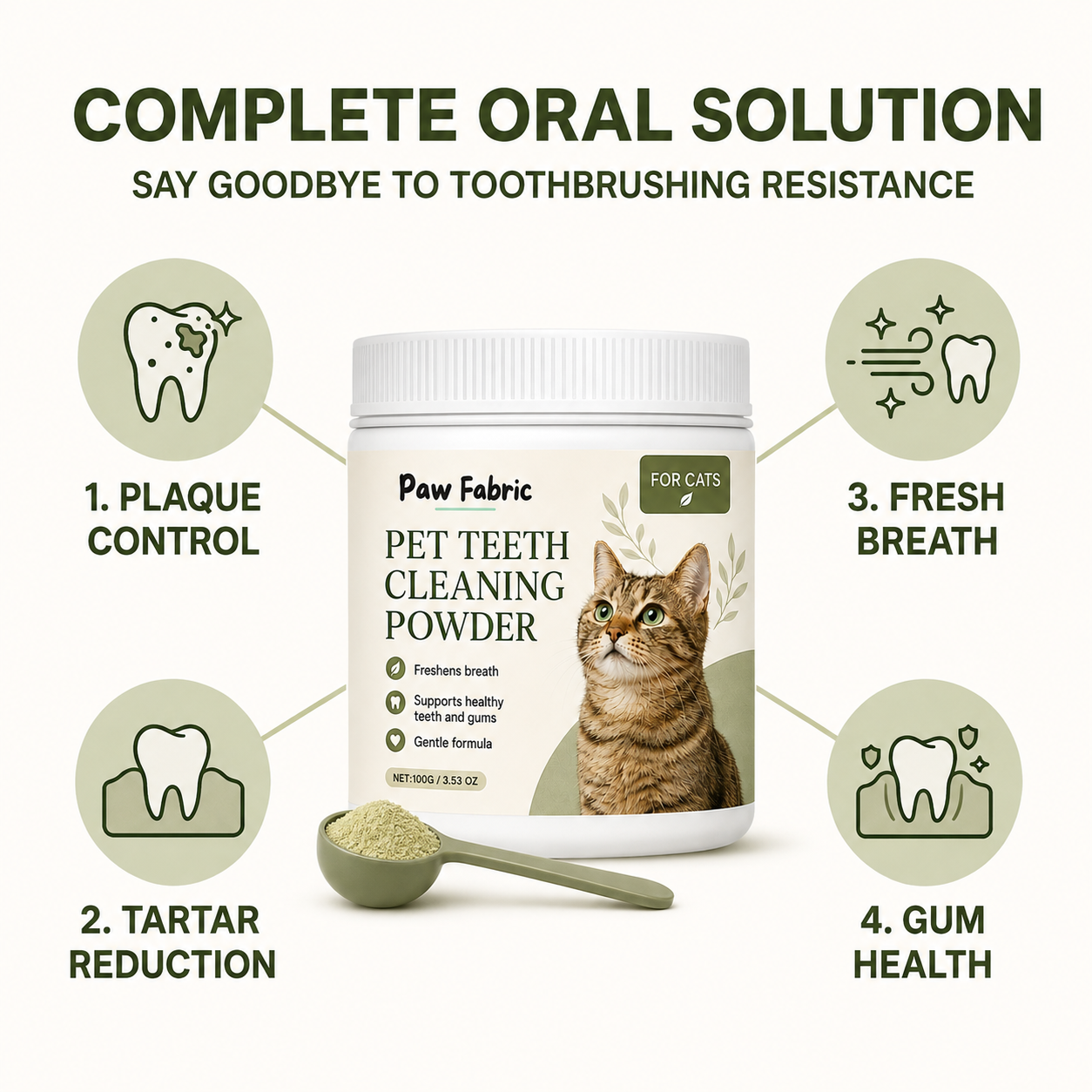Pet Teeth Cleaning Powder