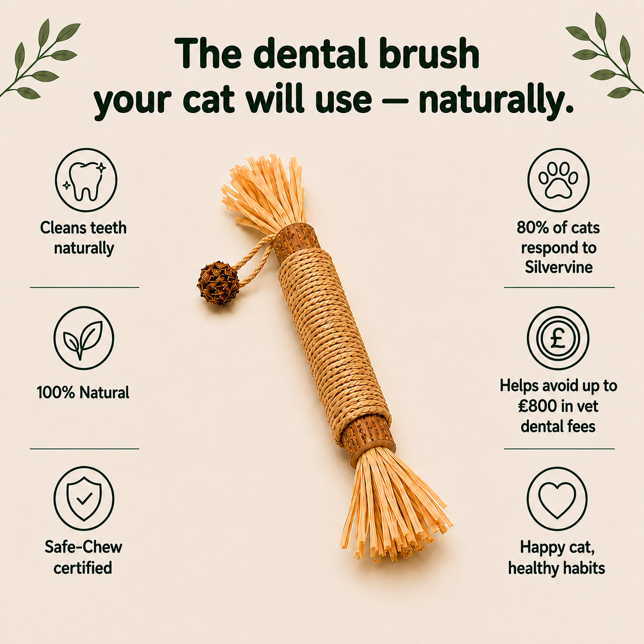 Silvervine Cat Dental Sticks
