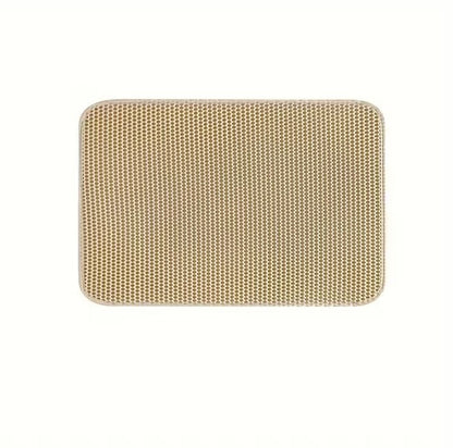 Grand Tapis de Litière Double-Couche – Anti-Dispersion