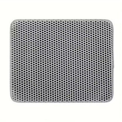Grand Tapis de Litière Double-Couche – Anti-Dispersion