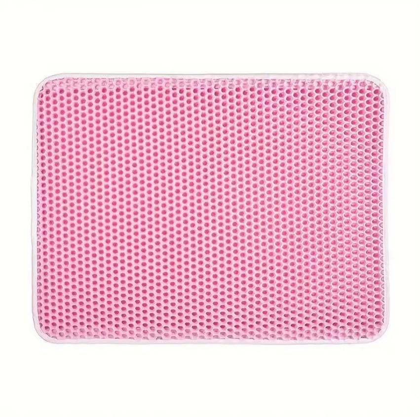 Grand Tapis de Litière Double-Couche – Anti-Dispersion